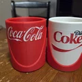 Mini Coleman Chiller Koozie không nắp - Chủ đề Coke và Diet Coke - Thumbnail 2