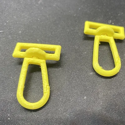 Móc khóa Carabiner xoay có thể tùy chỉnh (Print-in-place)