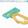 Móc khóa Carabiner xoay có thể tùy chỉnh (Print-in-place) - Thumbnail 2