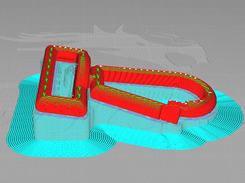 Móc khóa Carabiner xoay có thể tùy chỉnh (Print-in-place) - Image 4