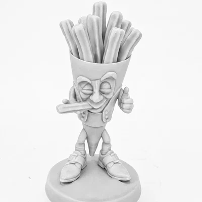 Mô hình 3D Churro Guy - Nhân vật bánh Churro cực vui nhộn
