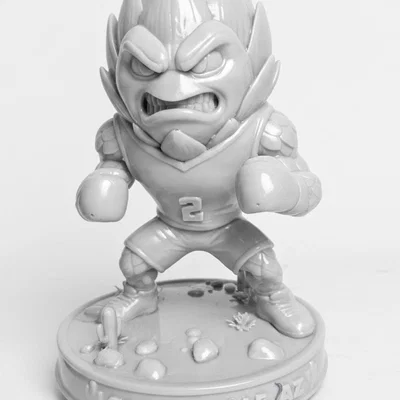 Mô hình 3D Scottsdale Fightin' Artichoke – Linh vật độc đáo