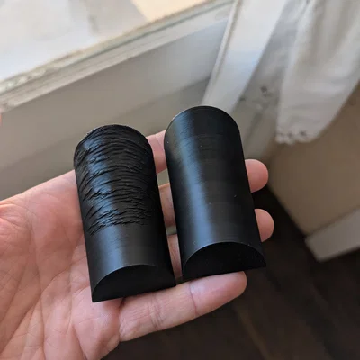 Mô hình test độ dốc cong (Curved Overhang Test) cho máy in 3D