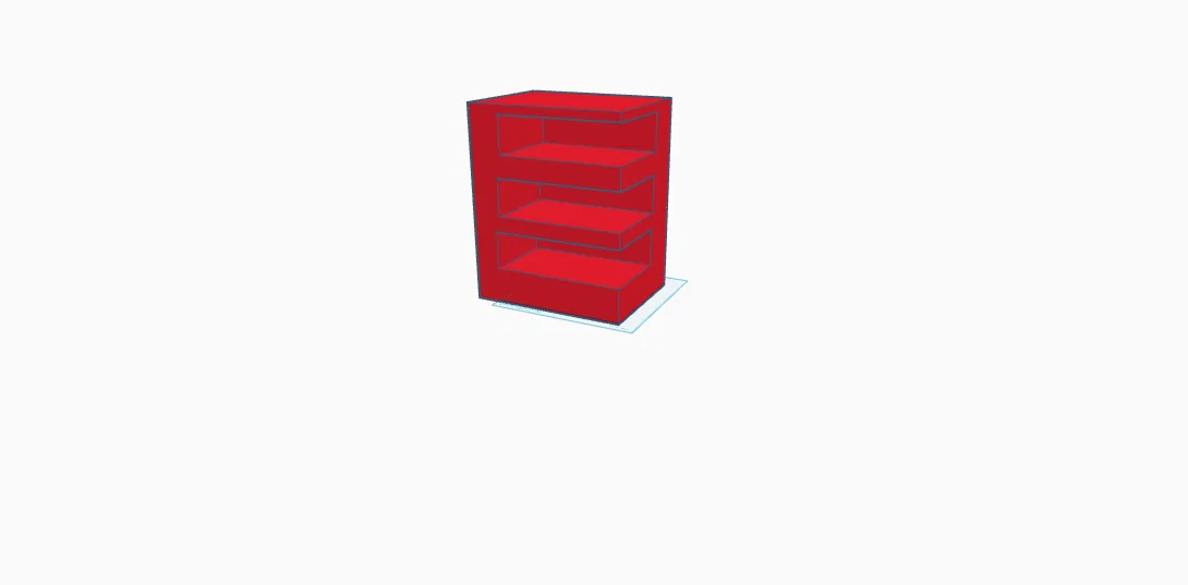 Mẫu Kệ Để Bàn 3 Tầng In 3D Tiện Lợi Cho Góc Làm Việc Gọn Gàng - Image 1