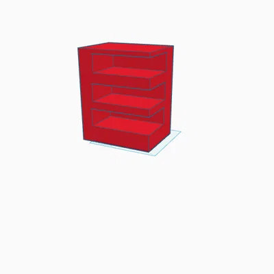 Mẫu Kệ Để Bàn 3 Tầng In 3D Tiện Lợi Cho Góc Làm Việc Gọn Gàng