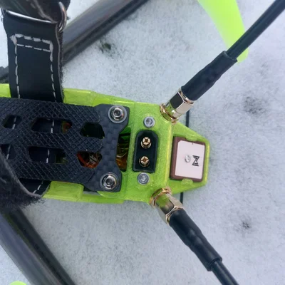 Giá đỡ ăng-ten kép và GPS cho iFlight Nazgul Eco