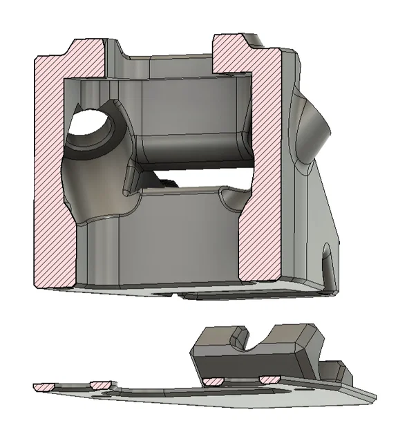 Giá đỡ ăng-ten kép và GPS cho iFlight Nazgul Eco - Image 8