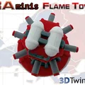 Mô hình tháp phun lửa Flame Ball Shooter trong Red Alert - Thumbnail 2