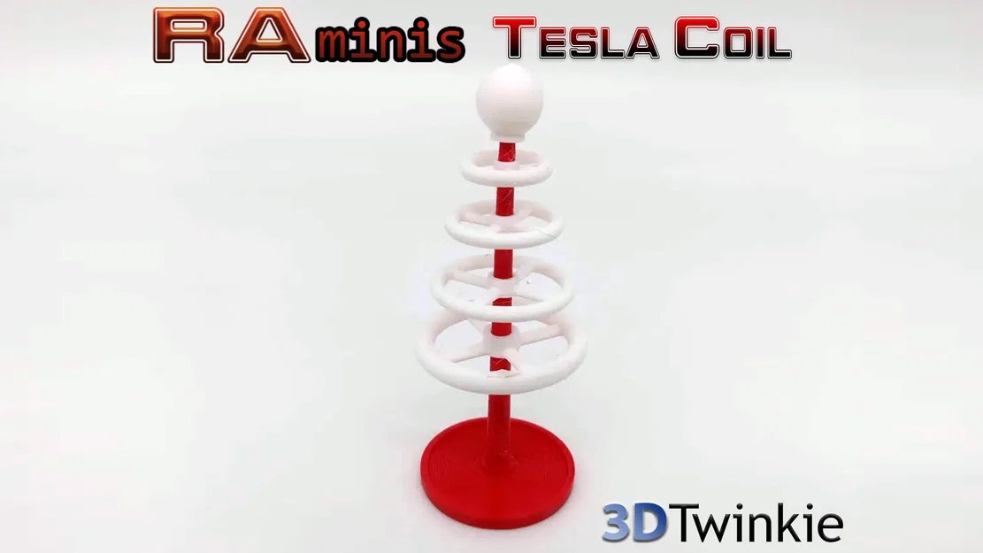 Mô hình Lightning Tower - Tesla Coil (Red Alert) - Image 1