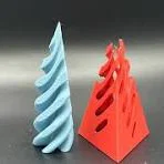 Mô hình đồ chơi Fidget xoắn ốc giải tỏa căng thẳng in 3D