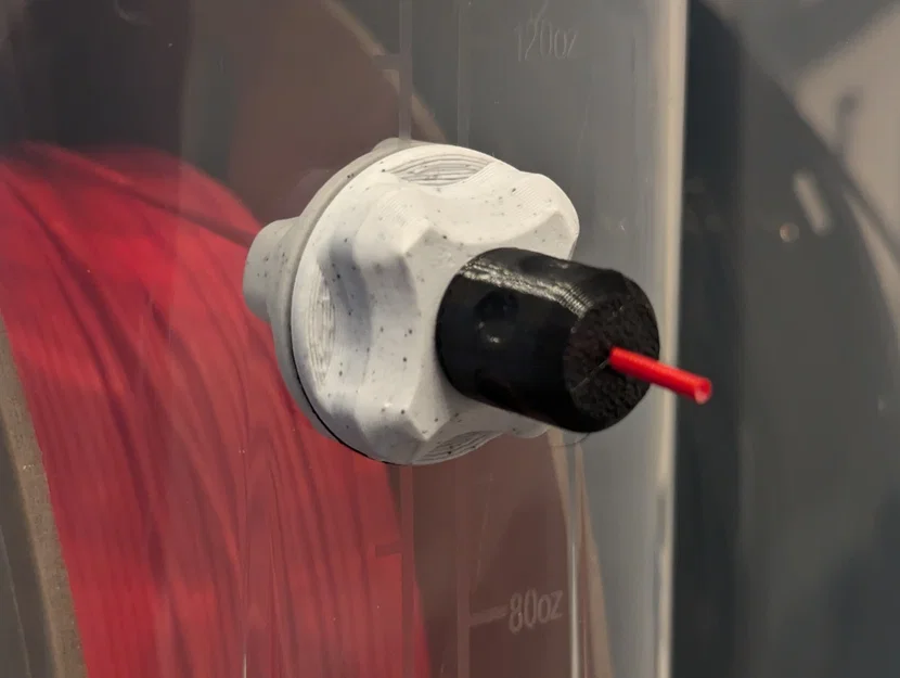 Nút bịt ống nhựa cho hộp chống ẩm (Filament Dry Box Plug) - Image 3
