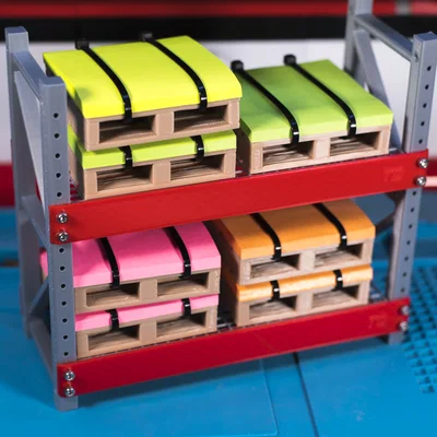 Kệ Để Pallet Giấy Note (Sticky Note Pallet Storage Rack)