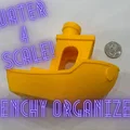 Khay đựng đồ để bàn hình thuyền Benchy (Cho phép bán thương mại!!!) - Thumbnail 1