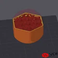 Quả bóng Squishy hình lục giác (In bằng TPU không cần support) - Thumbnail 2