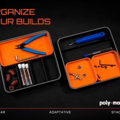 Build Tray — Hệ thống khay mô-đun giúp lắp ráp, tháo dỡ và bảo trì chuyên nghiệp