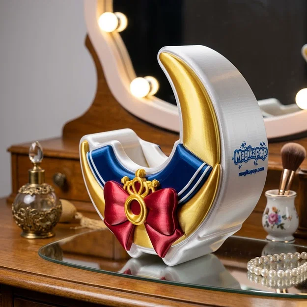 Mẫu Khay Đựng Đồ Trang Trí Lấy Cảm Hứng Sailor Moon In 3D - Image 1