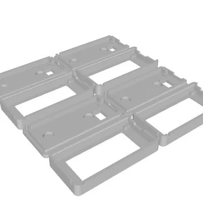 Khung 3D đựng module màn hình 2.13 inch chuyên dụng