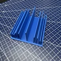 Giá đỡ làm khô sơn cạnh da in 3D - Phụ kiện hữu ích cho đồ da thủ công - Thumbnail 1