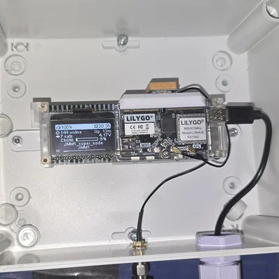 Đế gắn LILYGO T-Beam S3 Core cho hộp điện