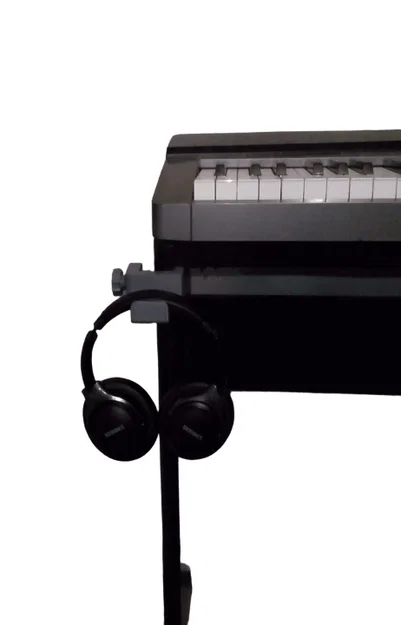 Giá treo tai nghe gắn dọc tiện lợi cho bàn làm việc và đàn piano - Image 3