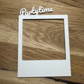 Khung Hình Polaroid "Partytime" - Phụ Kiện Chụp Ảnh Cưới & Tiệc Tùng - Thumbnail 2