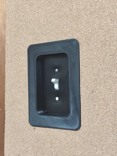 Nắp che công tắc âm tường (Recessed Switch Cover) in 3D tiện lợi - Image 1