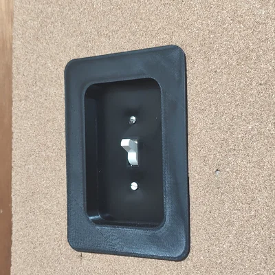 Nắp che công tắc âm tường (Recessed Switch Cover) in 3D tiện lợi