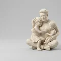 Quà tặng Ngày của Cha - Tượng Bố và hai con (trai & gái) - Thumbnail 1