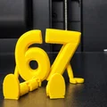 67 Buddy – Mô hình nhân vật số có khớp cử động in 3D - Thumbnail 1