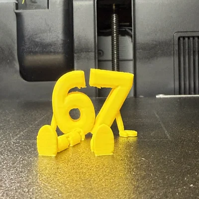 67 Buddy – Mô hình nhân vật số có khớp cử động in 3D