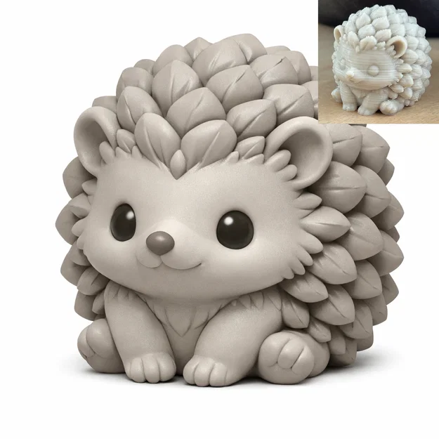 Mô hình Nhím Thông (Pinecone Hedgehog) - Image 1