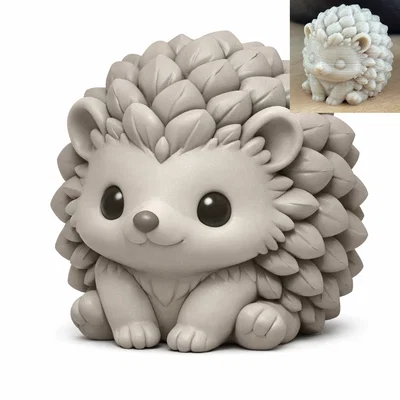 Mô hình Nhím Thông (Pinecone Hedgehog)