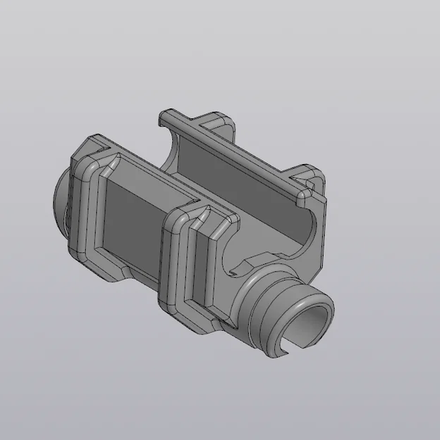 Ngàm giữ giắc cắm XT-90 cho spacer 10mm xe ARRMA 1/8 và 1/7 - Image 1