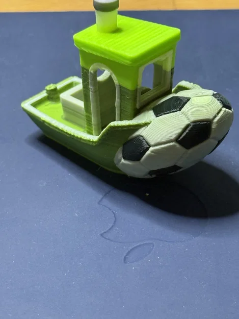 Mô hình 3D Soccer Benchy độc đáo cho fan bóng đá - Image 1