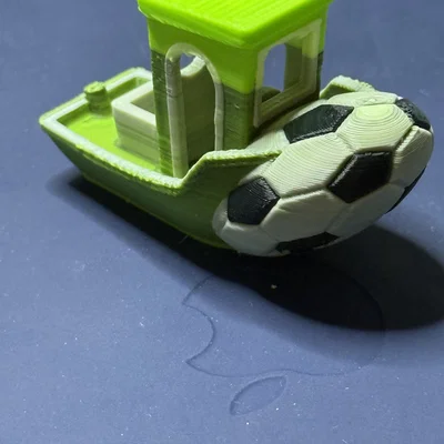 Mô hình 3D Soccer Benchy độc đáo cho fan bóng đá