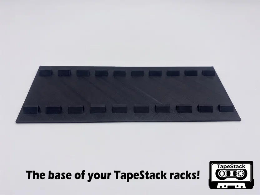 TapeStack BASE - Giá đỡ băng cassette với cơ chế nhấn để lấy - Image 2