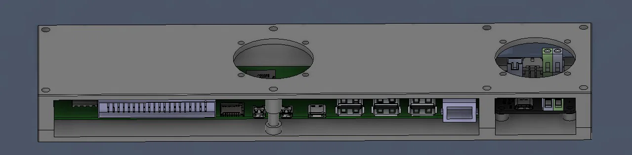 Vỏ Case Cho Raspberry Pi 400 và BTT EBB Gen2 USB Adapter - Image 1