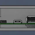 Vỏ Case Cho Raspberry Pi 400 và BTT EBB Gen2 USB Adapter - Thumbnail 3