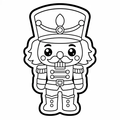 Khuôn cắt bánh quy hình lính chì (Nutcracker Cookie Cutter)