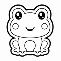 Khuôn cắt bánh quy hình ếch - Thumbnail 1