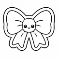 Khuôn cắt bánh quy hình chiếc nơ (Bow Cookie Cutter) - Thumbnail 1