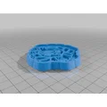 Khuôn cắt bánh quy hình gà tây (Turkey Cookie Cutter) - Thumbnail 2