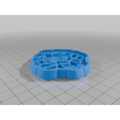 Khuôn cắt bánh quy hình gà tây (Turkey Cookie Cutter)