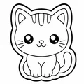 Khuôn Cắt Bánh Quy Hình Mèo - Thumbnail 2