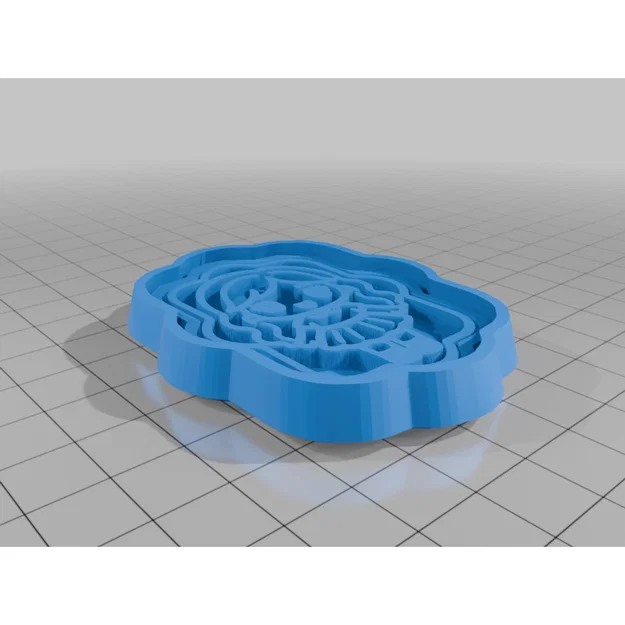 Khuôn cắt bánh quy hình bảng tên (Plaque Cookie Cutter) - Image 1