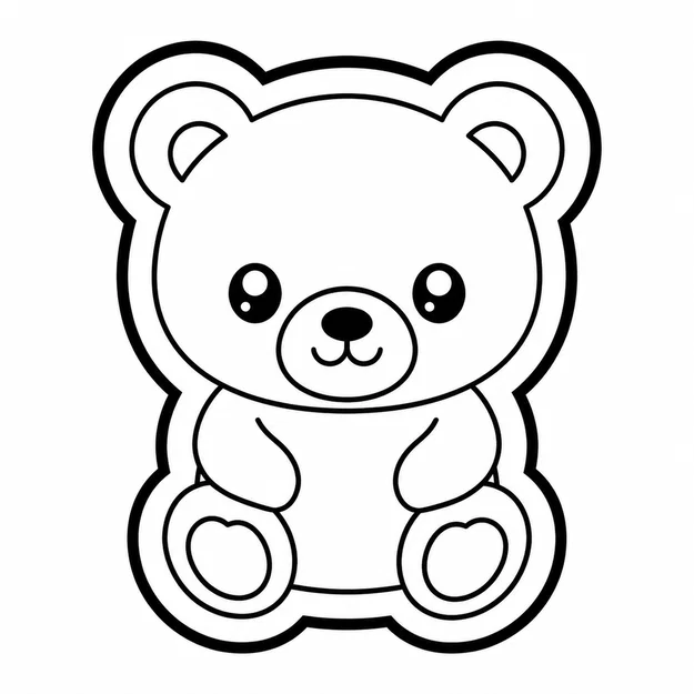 Khuôn cắt bánh quy hình gấu Teddy - Image 1