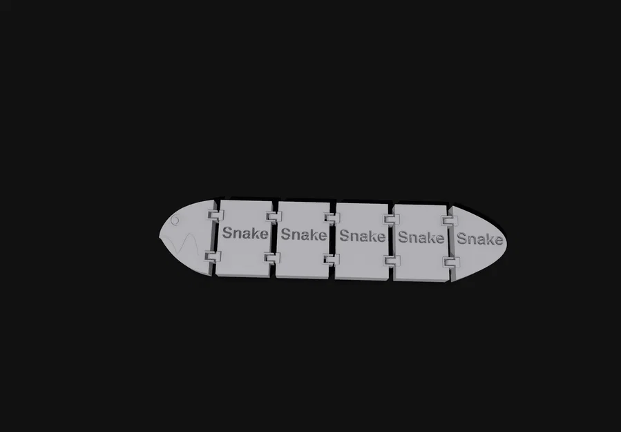 Mô hình rắn linh hoạt Flexi Snake in 3D giải trí - Image 1