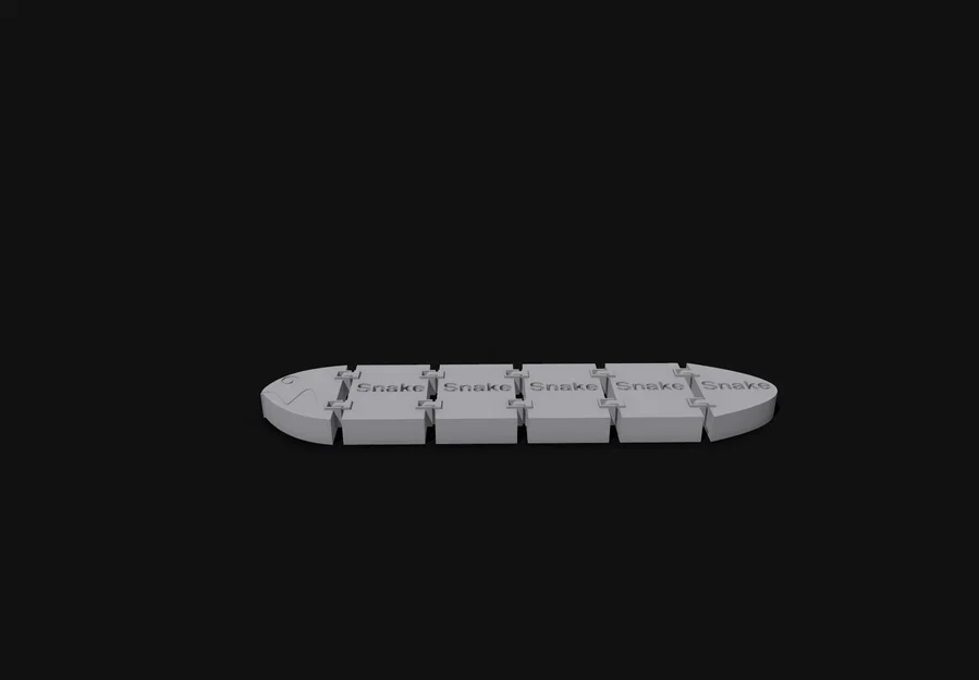 Mô hình rắn linh hoạt Flexi Snake in 3D giải trí - Image 2