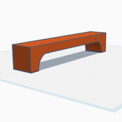 Mô hình Bridge Support Challenge: Kiểm tra khả năng in cầu 3D cực khó