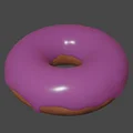 Mô hình bánh Donut 3D dễ thương - Phụ kiện trang trí độc đáo - Thumbnail 1